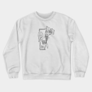 Vermont Mermaid Crewneck Sweatshirt